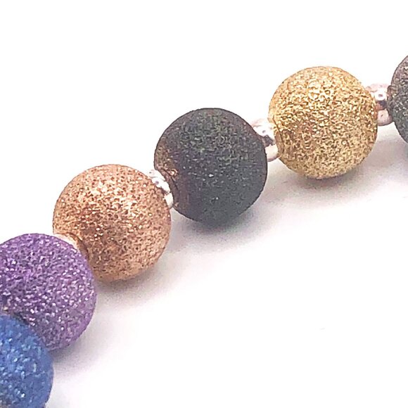 Kenneth Jay Lane Multicolor Beaded Bracelet w/ Magnetic Clasp - Picture 4 of 11